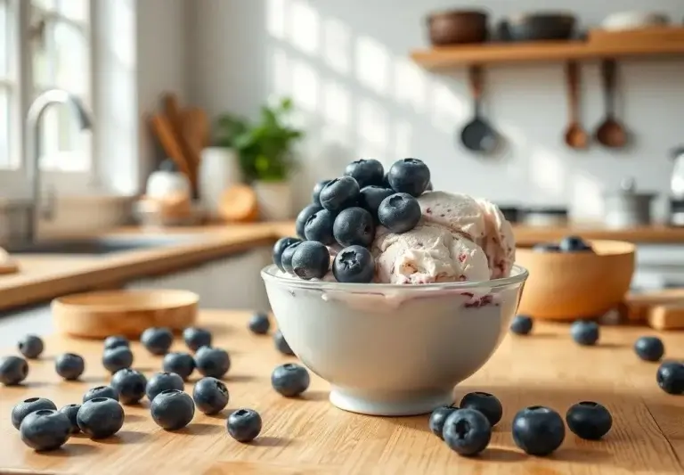 Best 5 Minute Blueberry Ice Cream Recipe for Summer Fun
