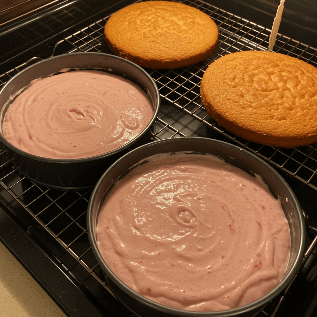 strawberry crunch cake recipe